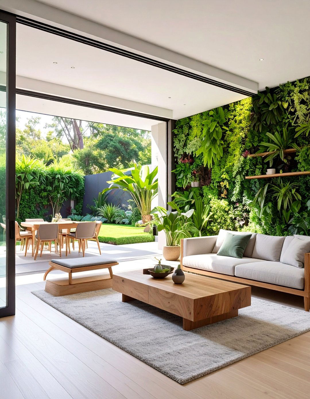 Biophilic Indoor Outdoor Flow - 30 contemporary home design ideas