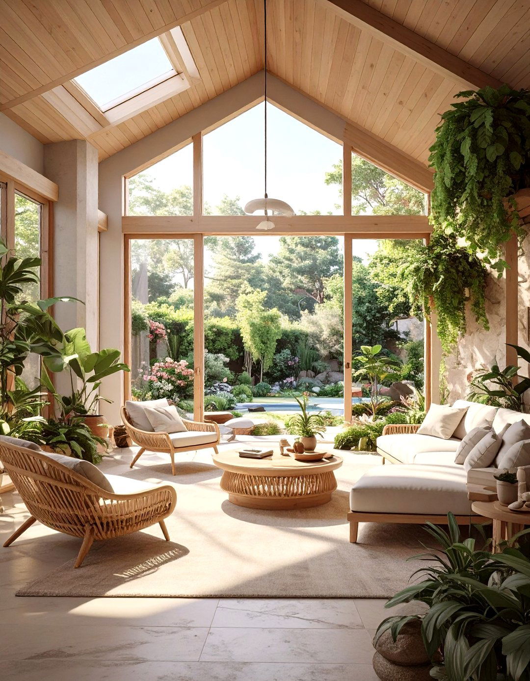 Biophilic Indoor Outdoor Living - 30 new home design ideas