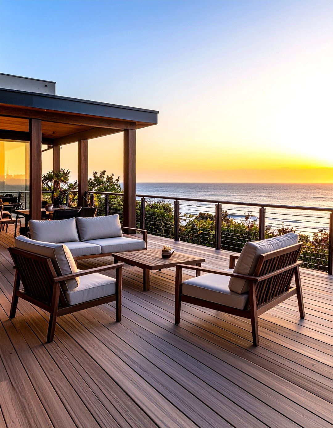 Black Aluminum Baluster Deck Railing - 30 deck rail ideas