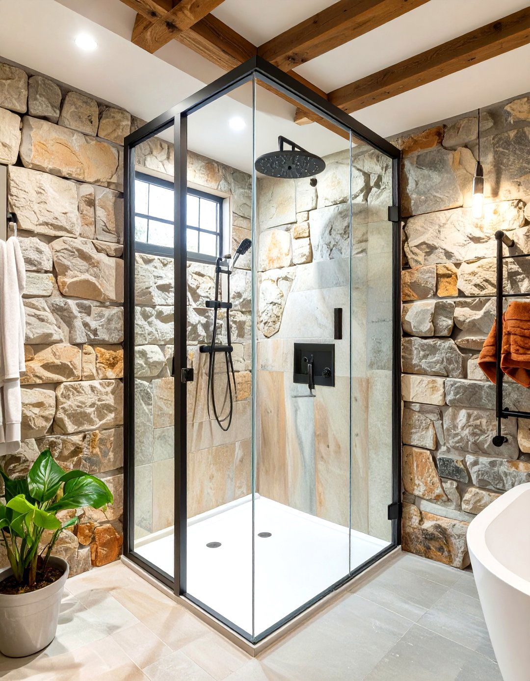 30 Rustic Shower Ideas for a Cozy Farmhouse Feel