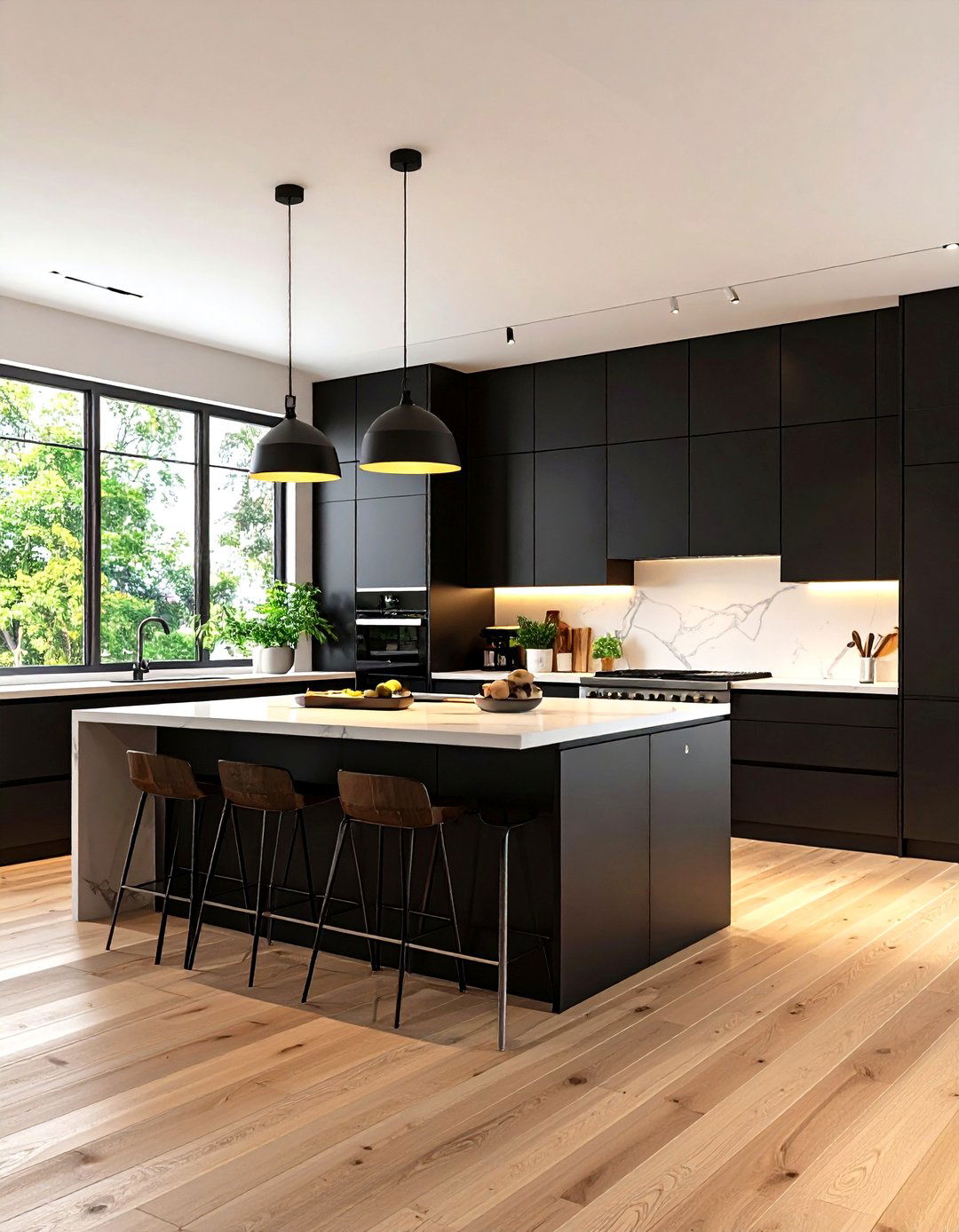 Black Kitchen Cabinets - 30 kitchen cabinet color ideas