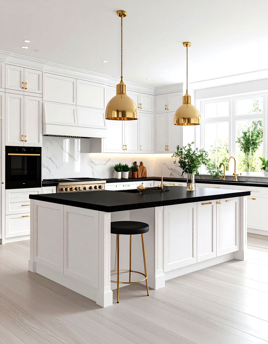 Black Kitchen Counter - 30 kitchen counter ideas
