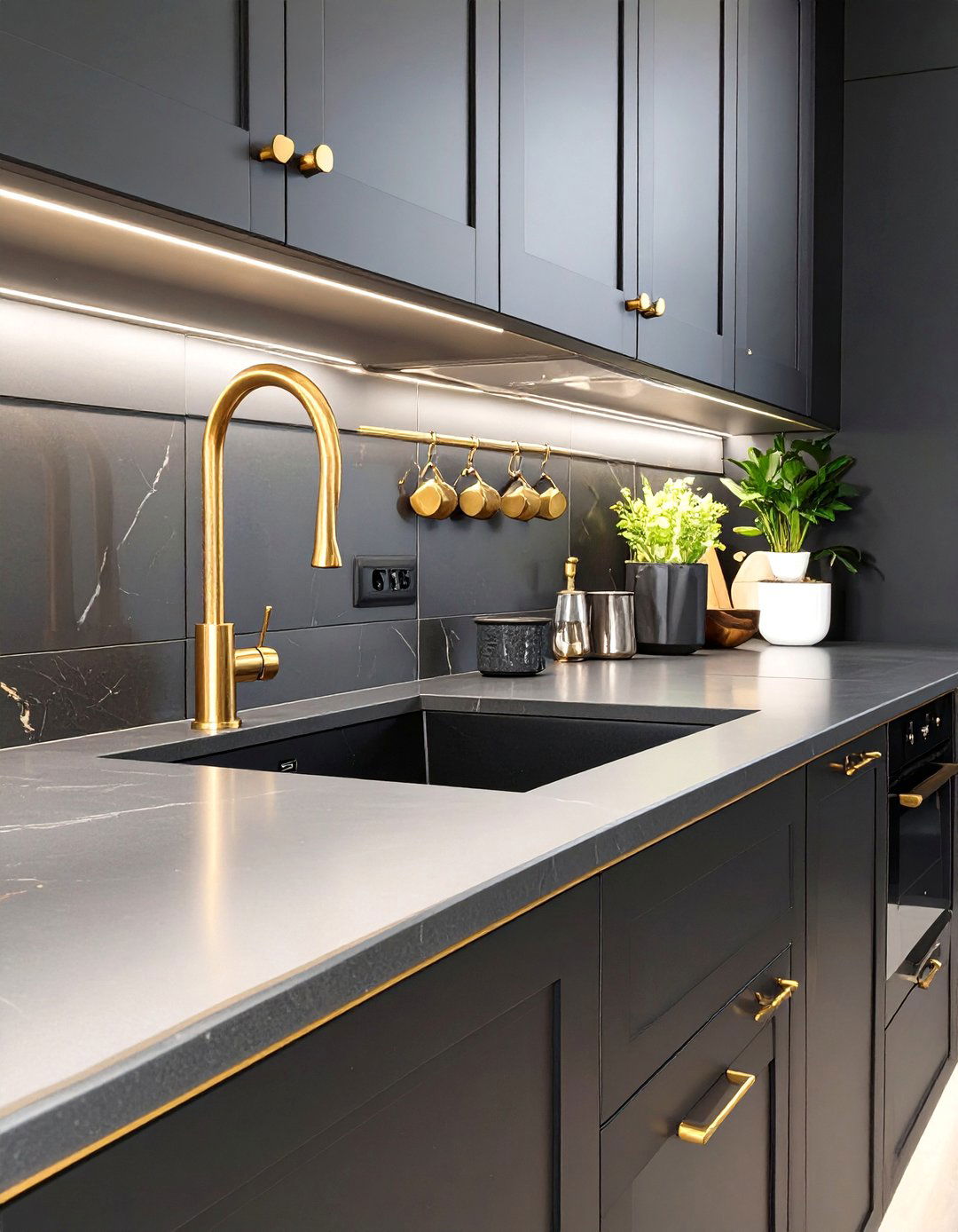 30 Black Kitchen Ideas for a Bold and Modern Design - We Love Home Blog