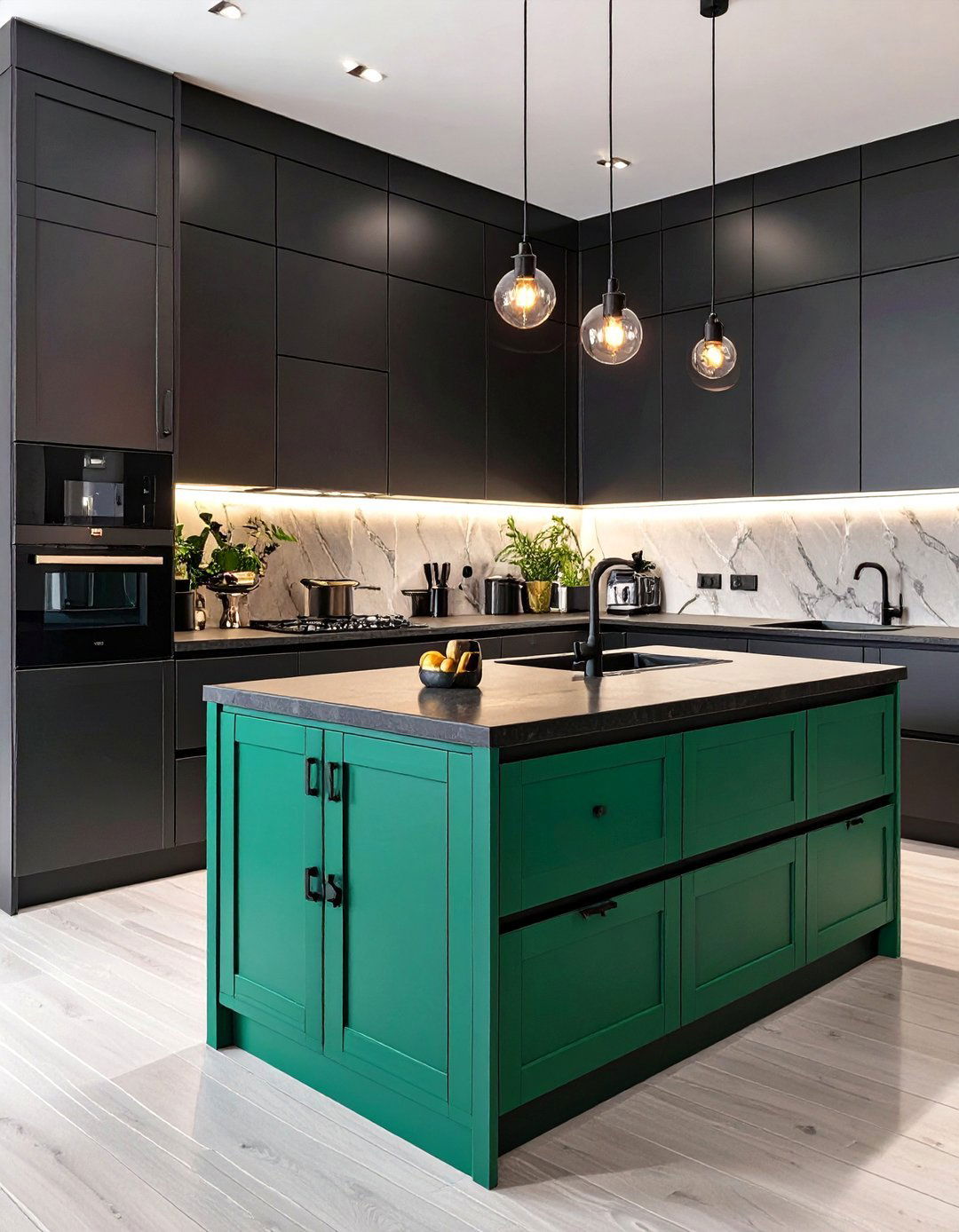 30 Black Kitchen Ideas for a Bold and Modern Design - We Love Home Blog