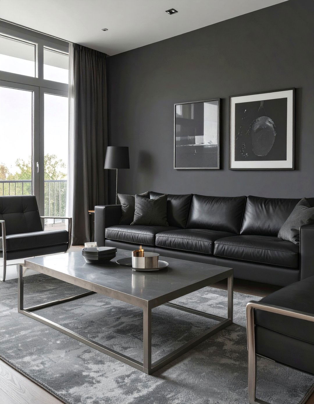 30 Black Living Room Ideas for a Bold and Cozy Home - We Love Home Blog