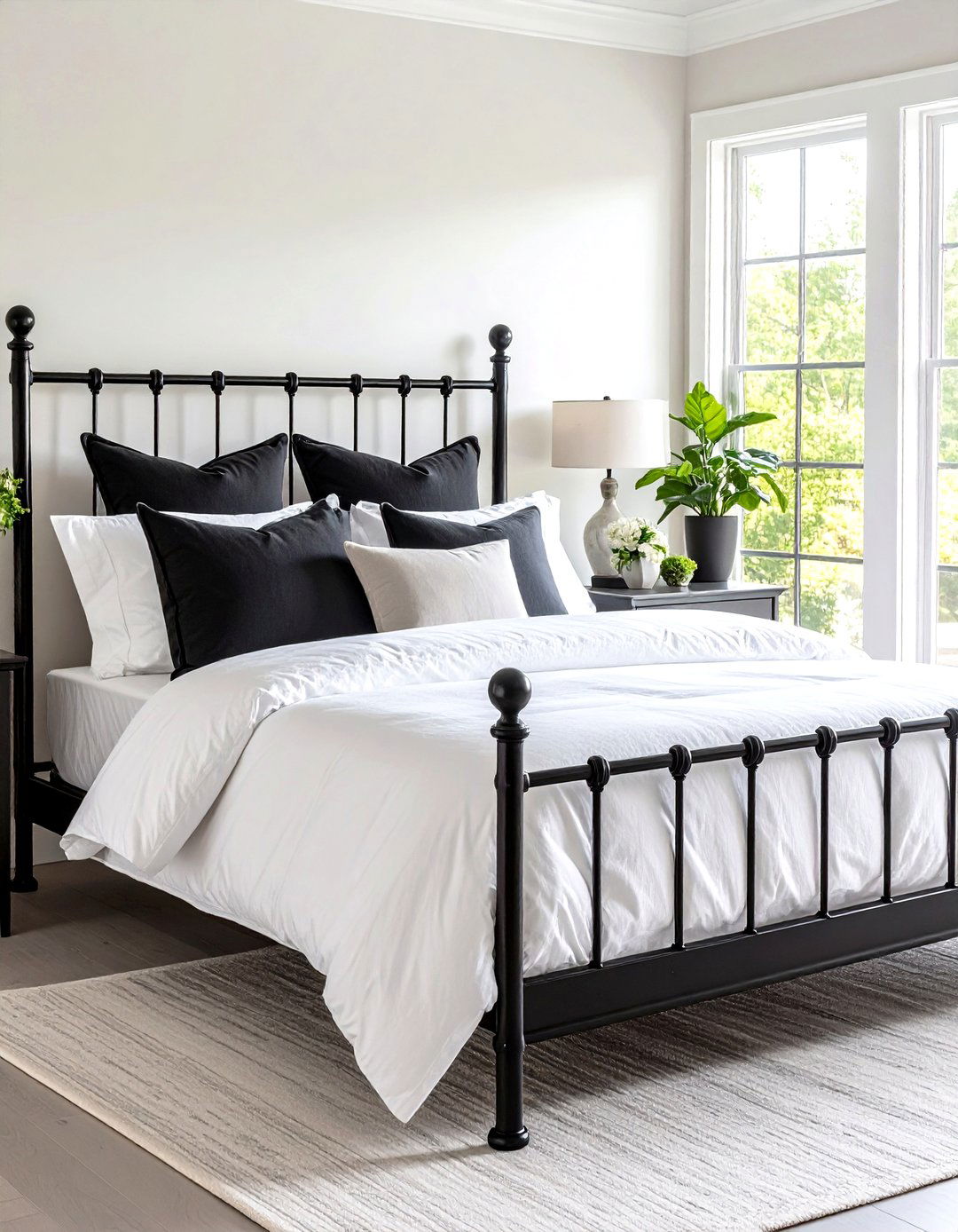 Black Metal Bed Frame - 30 pinterest bedroom ideas