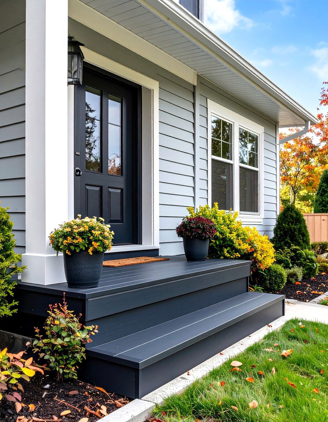 Black Metal Panel Porch Skirting - 30 porch skirting ideas