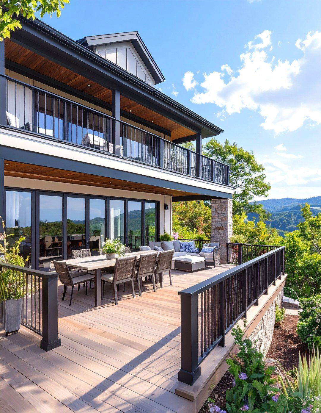 30 Black Deck Railing Ideas for a Modern Outdoor Look