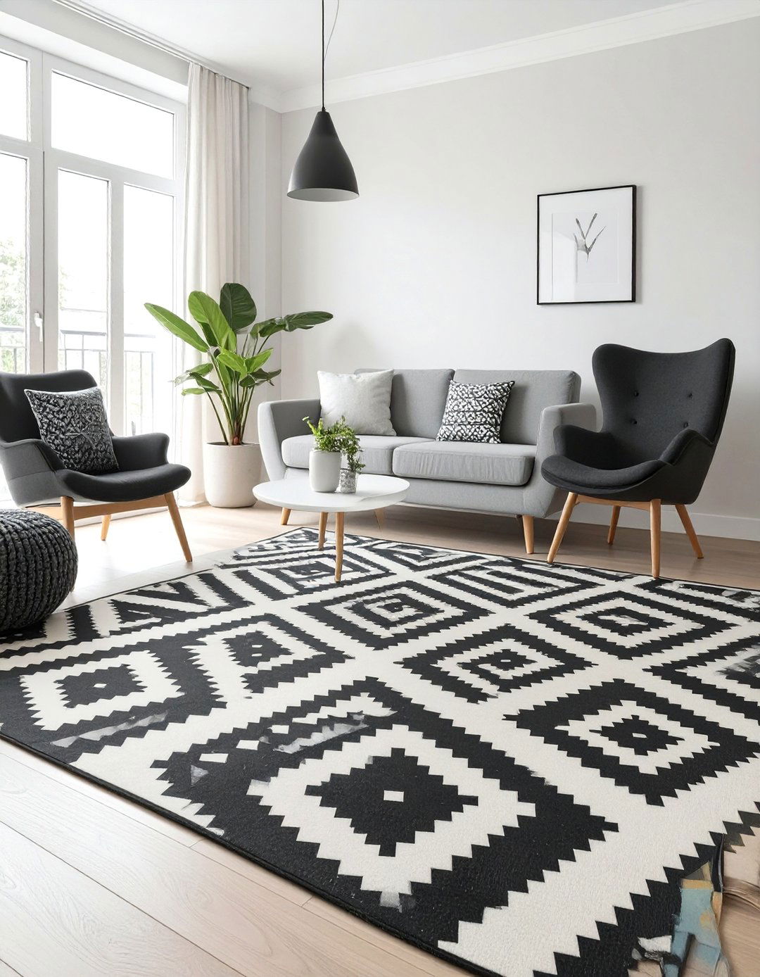 30 Modern Black and Grey Living Room Ideas to Inspire