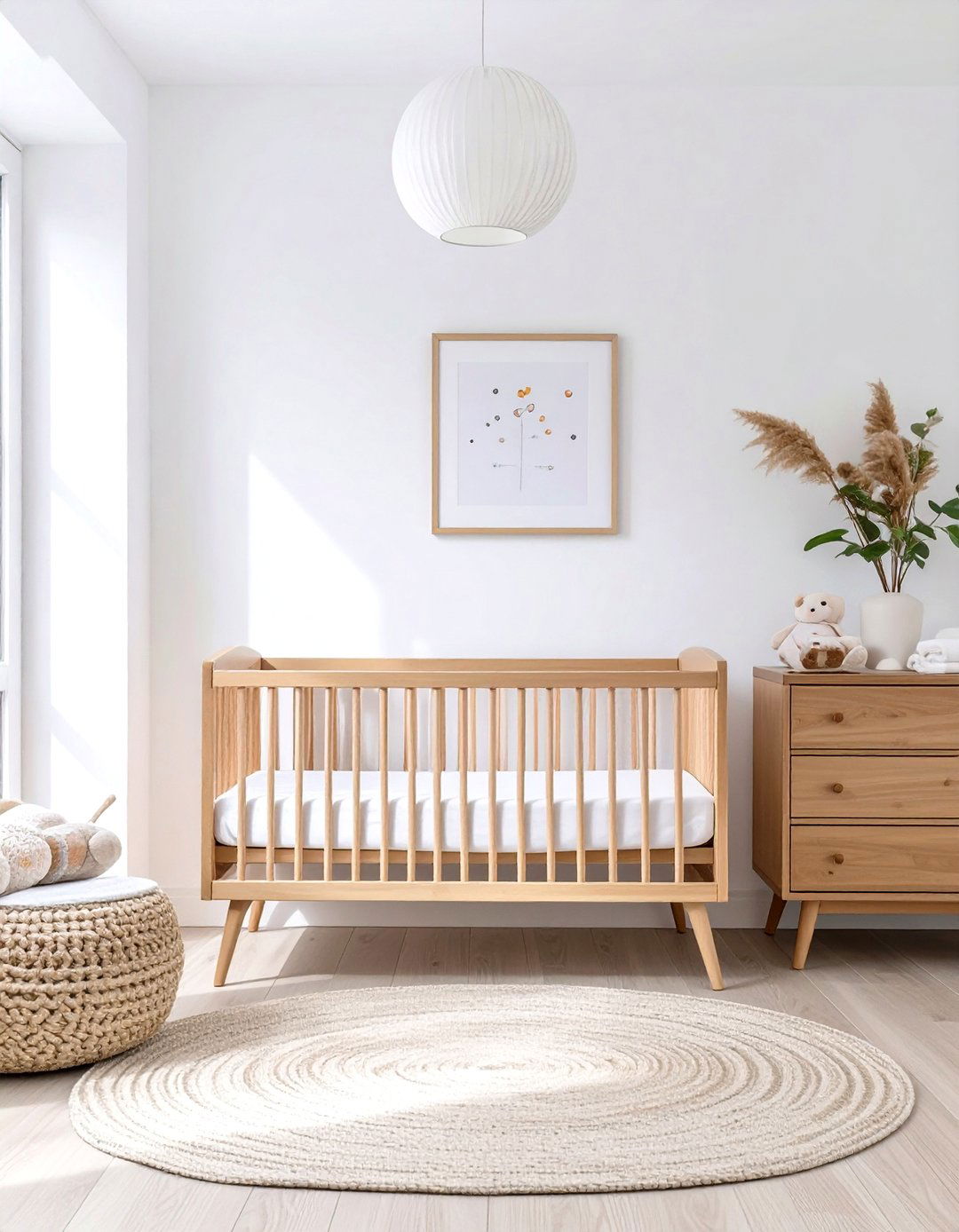 Black and White Contrast Nursery - 30 nursery ideas neutral