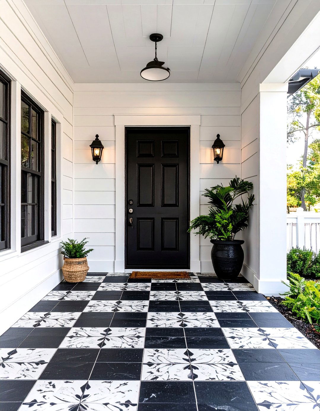30 Modern Front Porch Ideas to Elevate Your Entrance - We Love Home Blog