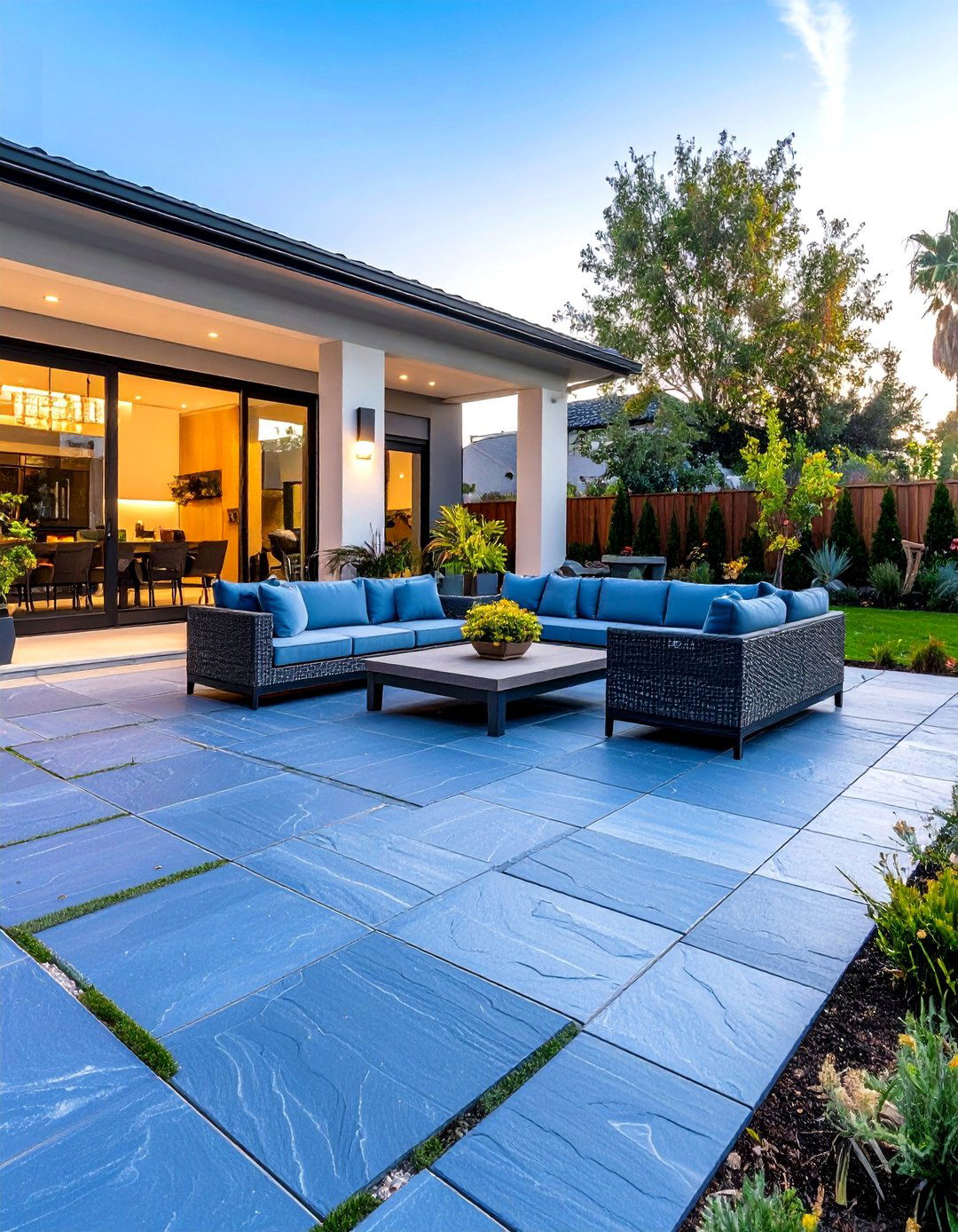 Bluestone Patio Floor - 30 patio floor ideas
