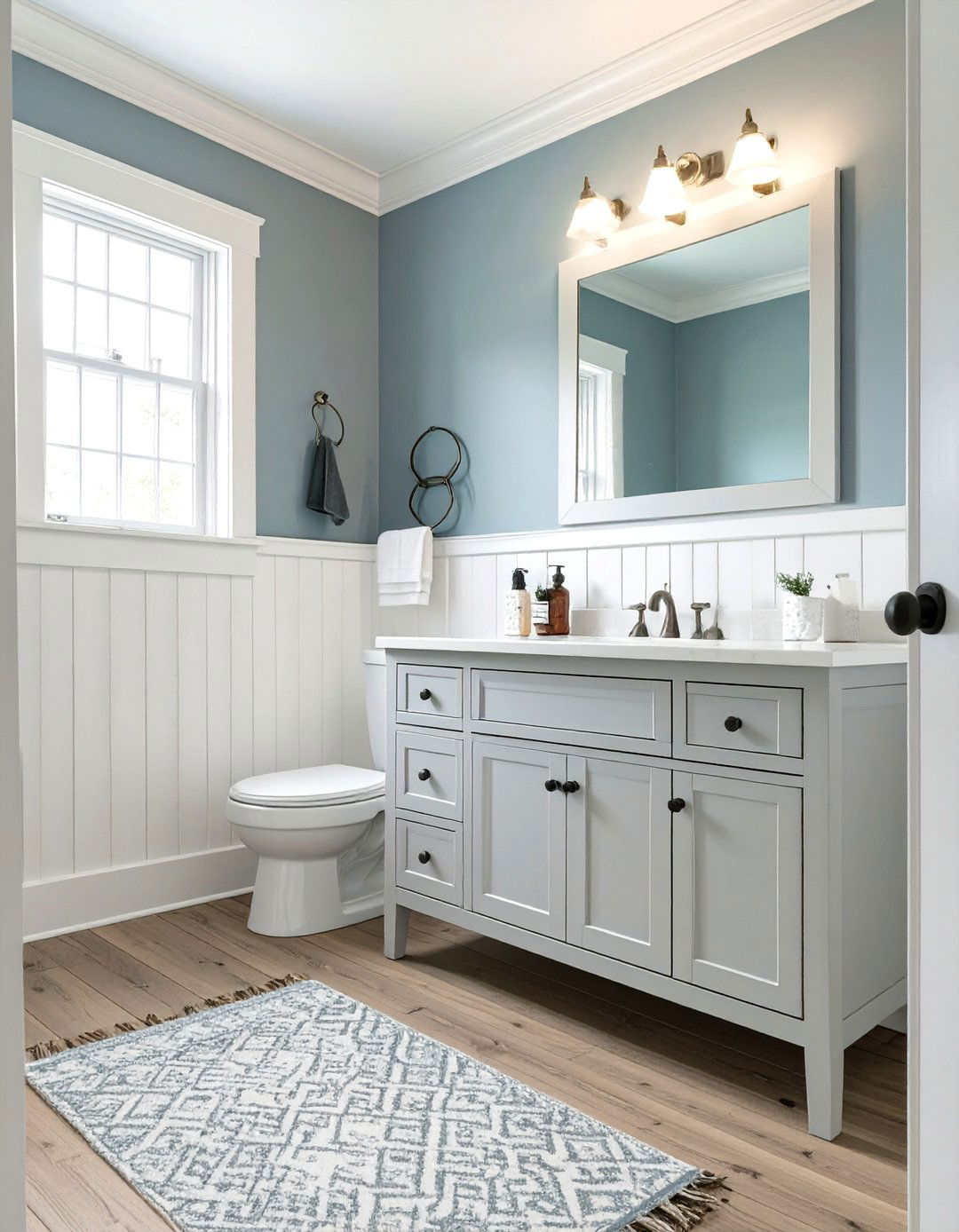 Board and Batten Bathroom Walls - 30 bathroom wall ideas