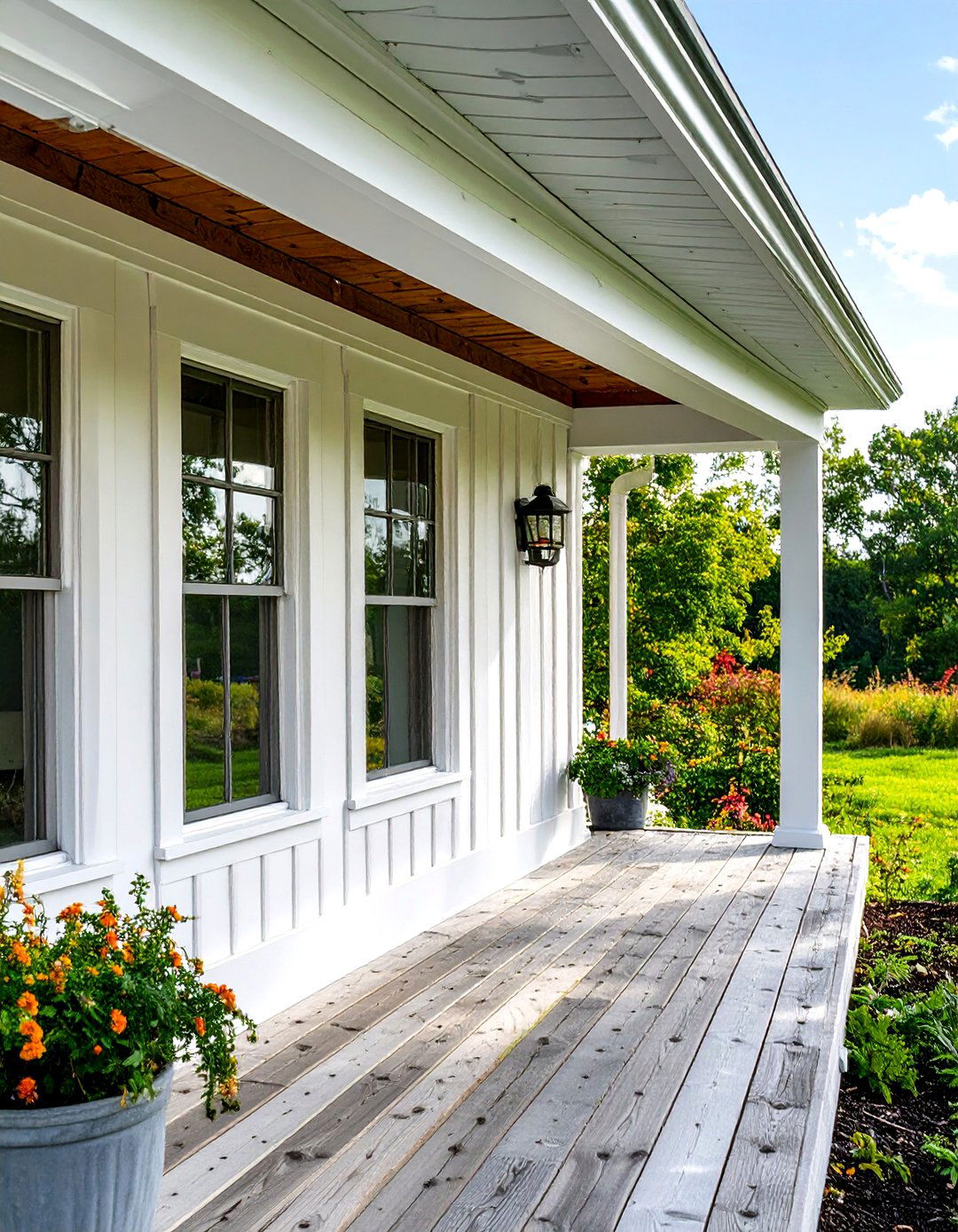 Board and Batten Style Fascia - 30 deck fascia ideas