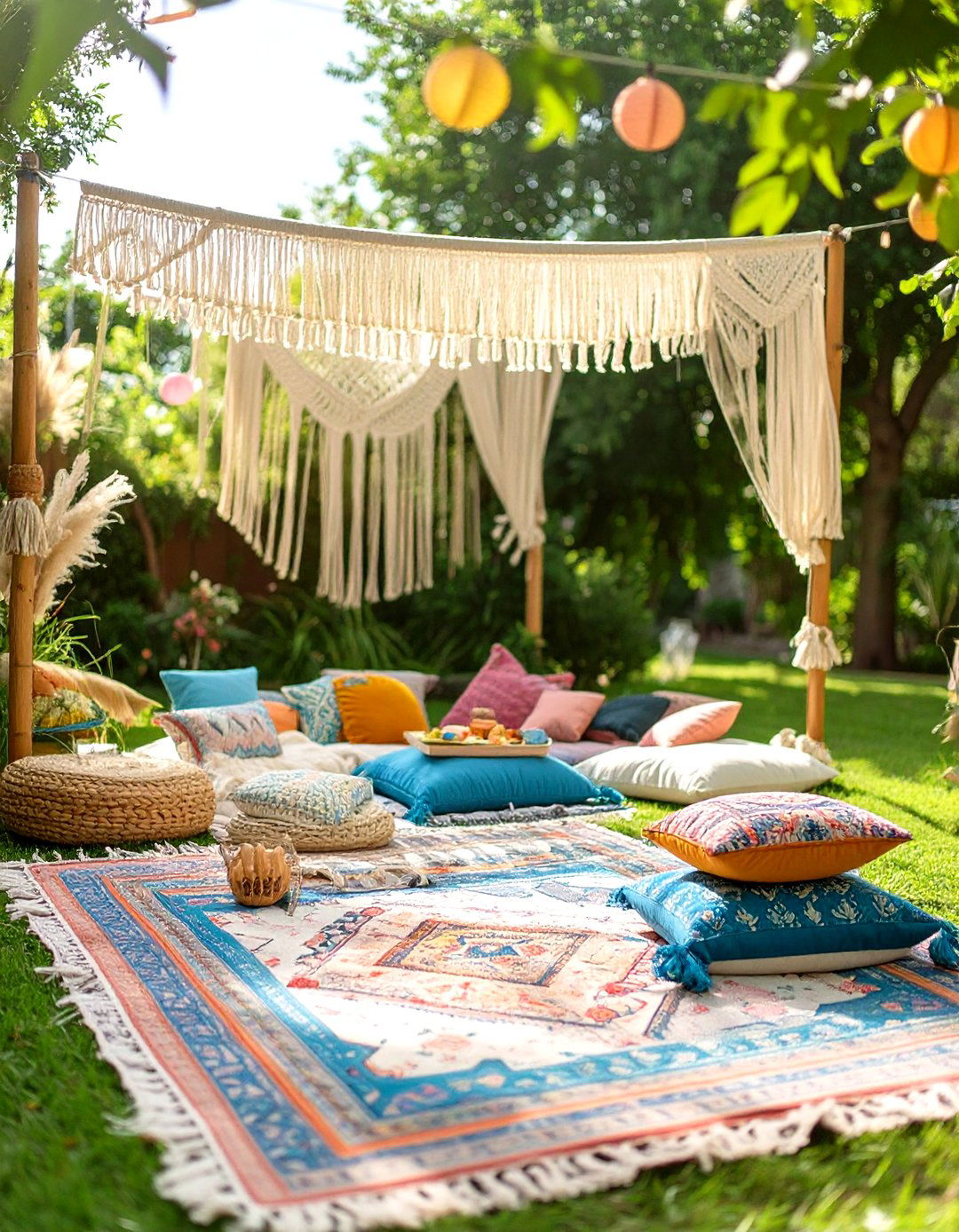 Bohemian Backyard Bash - 30 outdoor baby shower ideas