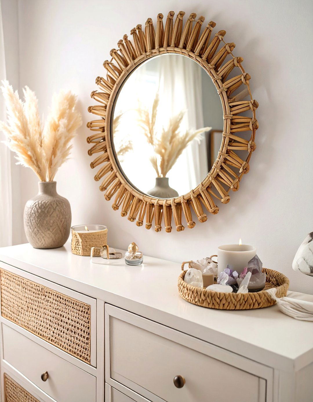 Bohemian Bedroom Dresser Display - 30 bedroom dresser top decor ideas