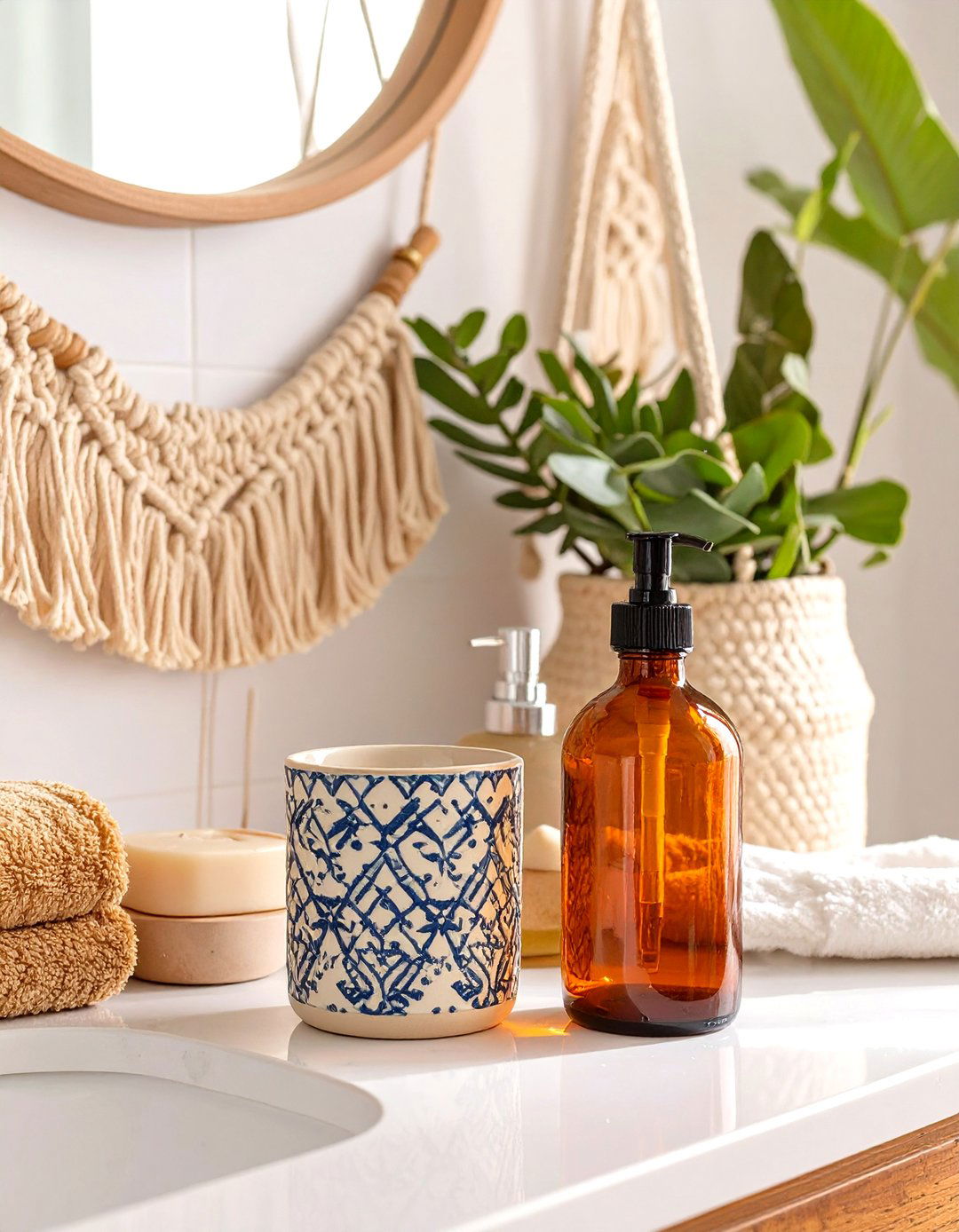 Bohemian Chic Bathroom Accessories - 30 bathroom accessories ideas