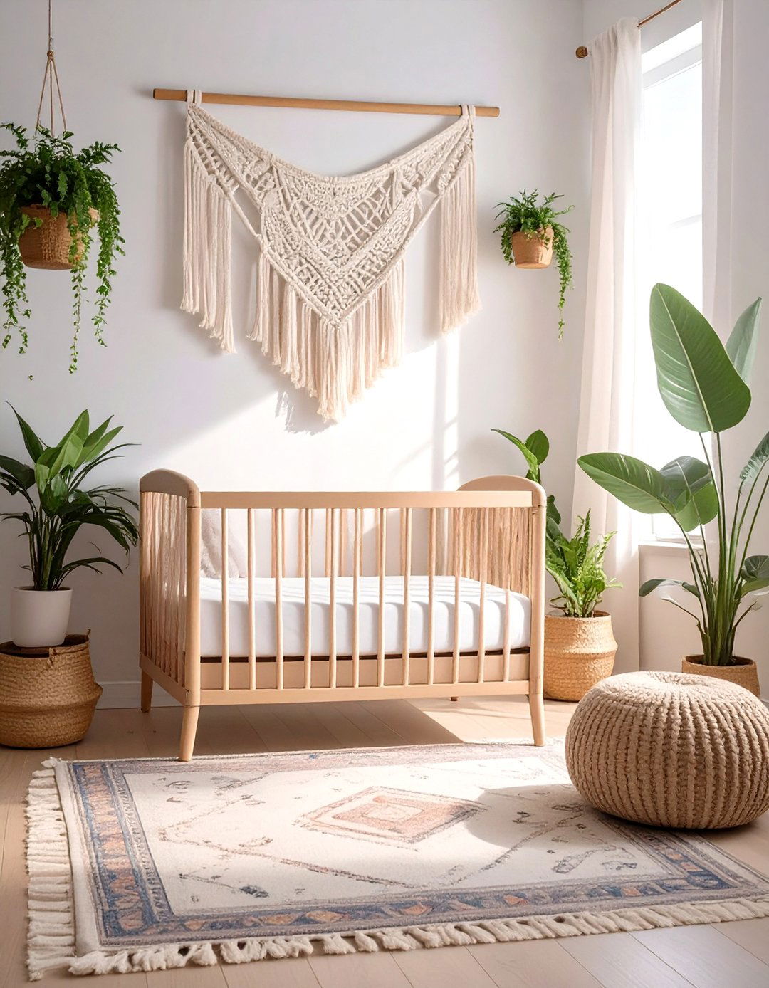 Bohemian Chic Bedroom - 30 baby girl bedroom ideas