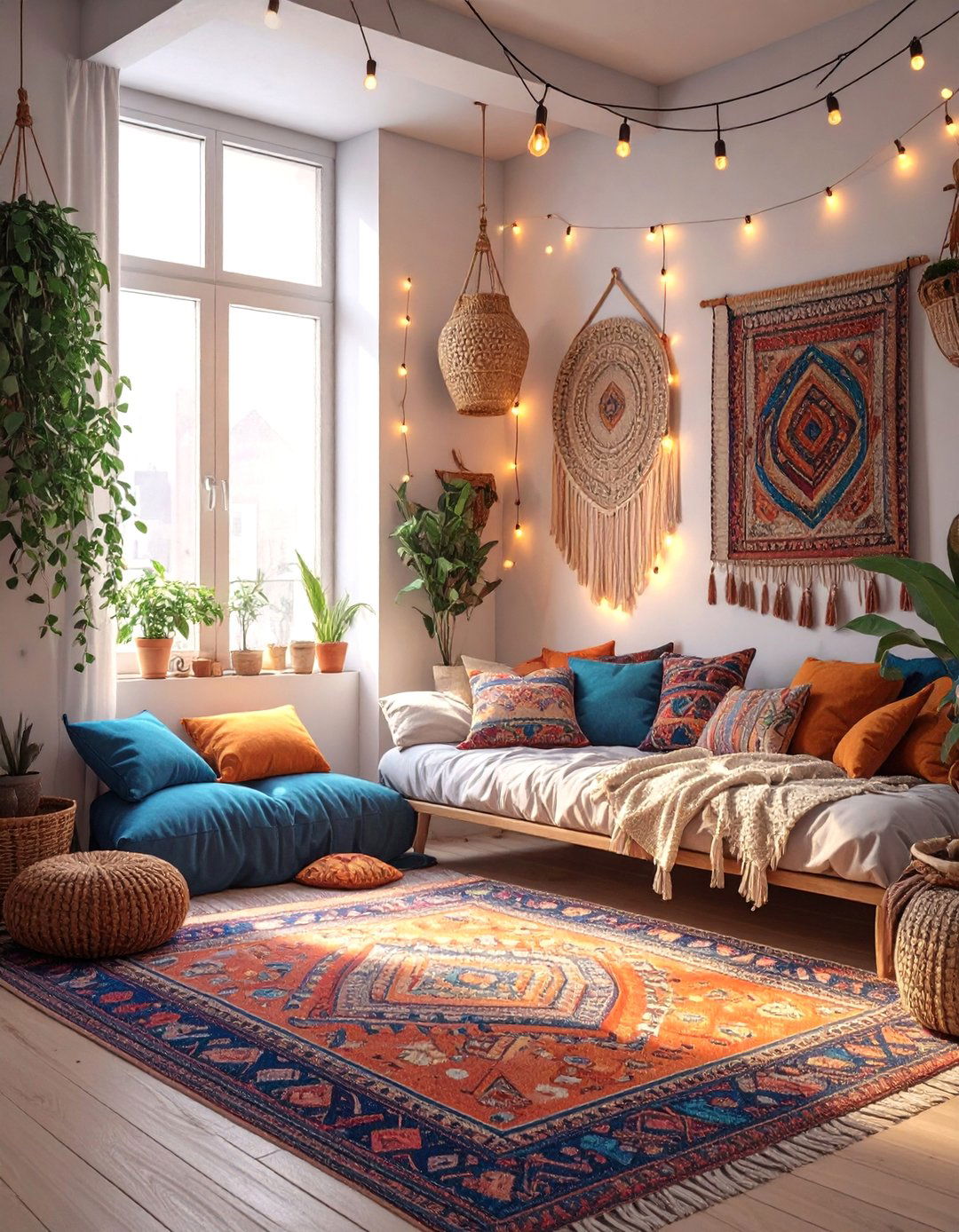 Bohemian Chic Dorm Room - 30 college dorm ideas
