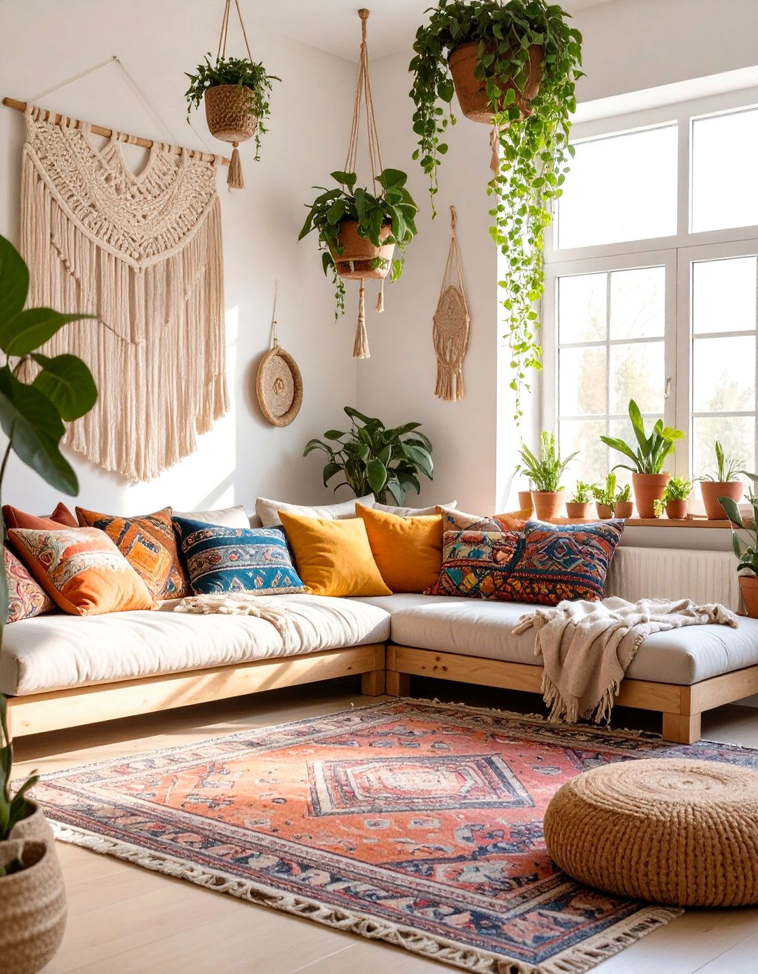 Bohemian Chic Living Room - 30 bloxburg living room ideas
