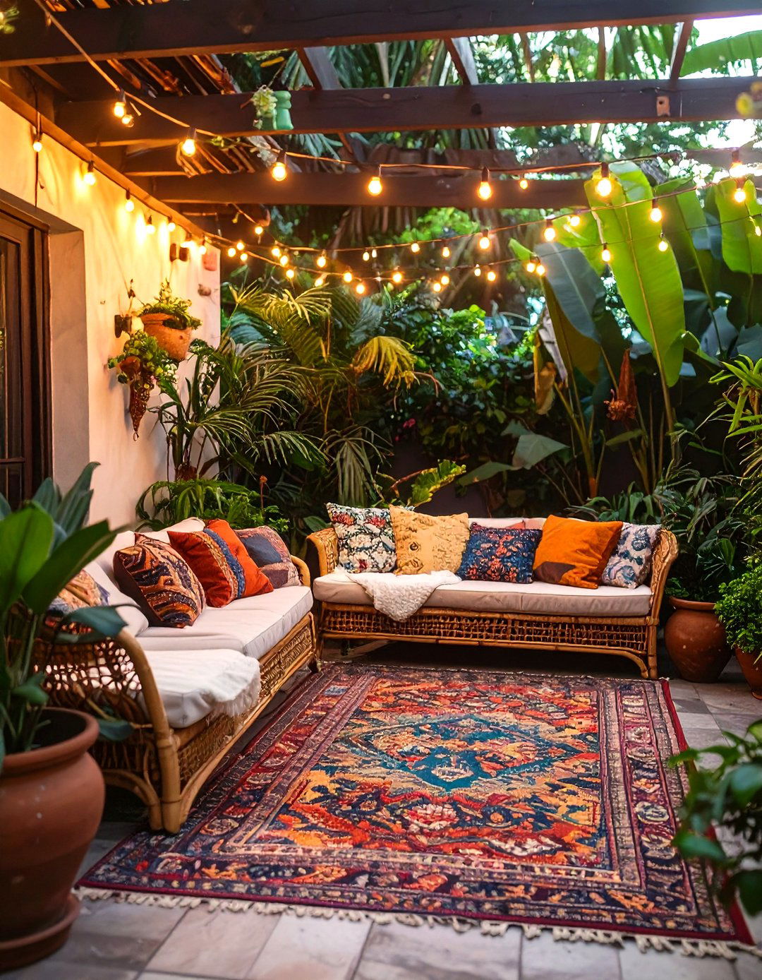 Bohemian Chic Patio Rendering - 30 interior design rendering ideas