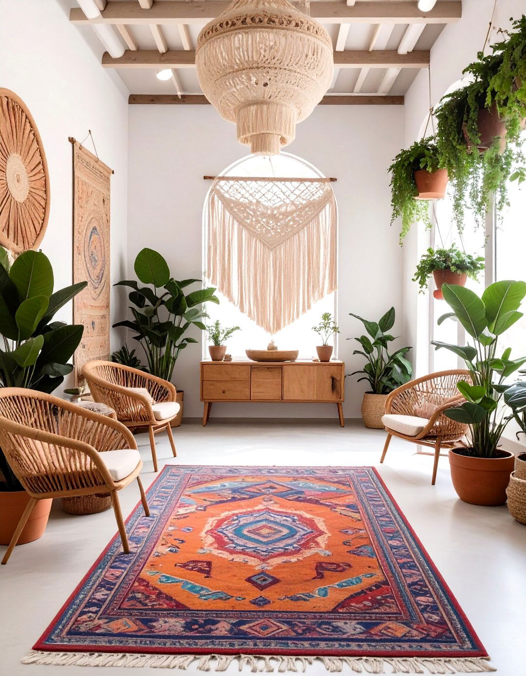 Bohemian Chic Salon - 30 salon interior design ideas