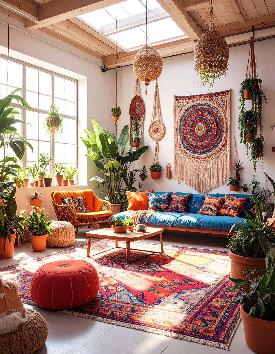 Bohemian Chic Start Up Space - 30 modern office interior design ideas
