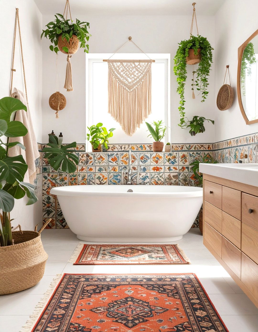 Bohemian Eclectic Bathroom Visualizer - 30 bathroom design software ideas