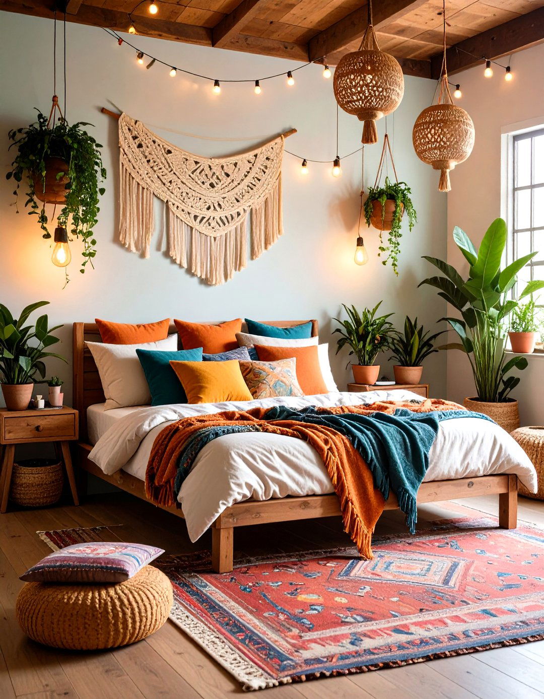 Bohemian Eclectic Bed Sitting Room - 30 living room bedroom ideas