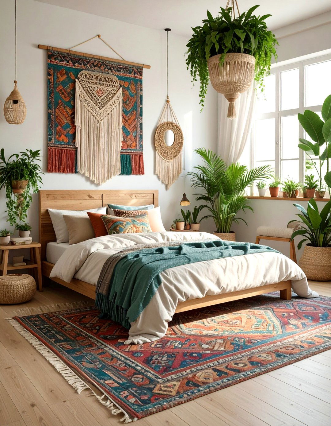 Bohemian Eclectic Bedroom Retreat - 30 homestyler -house design 3d ideas