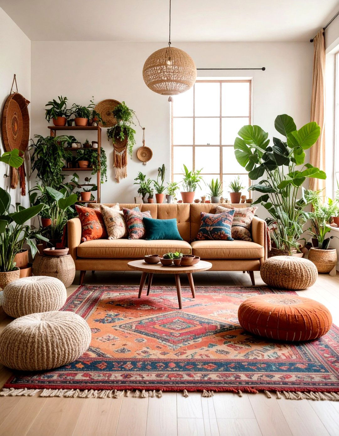 Bohemian Eclectic Family Room - 30 family room furniture ideas