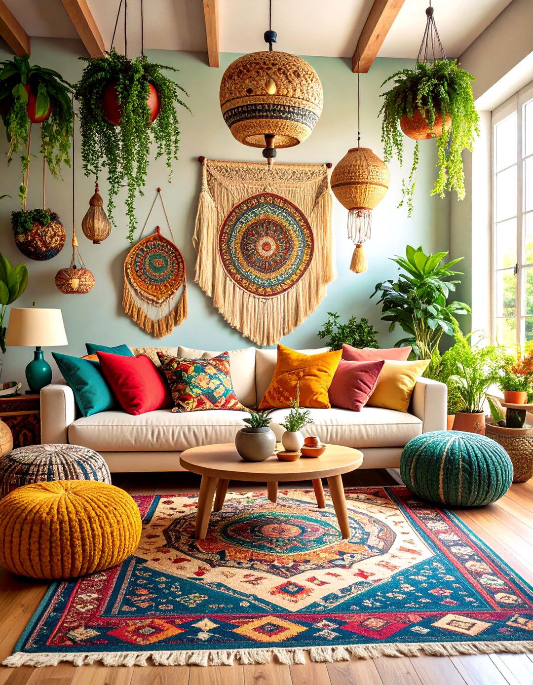 Bohemian Eclectic Interior Design - 30 different interior design styles ideas