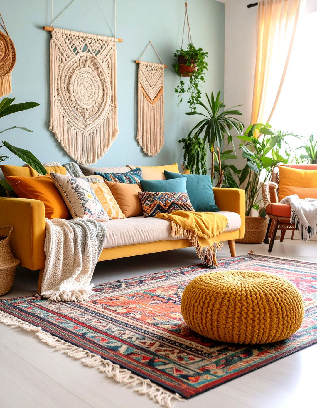 Bohemian Eclectic Living Room - 30 decor ideas for living room