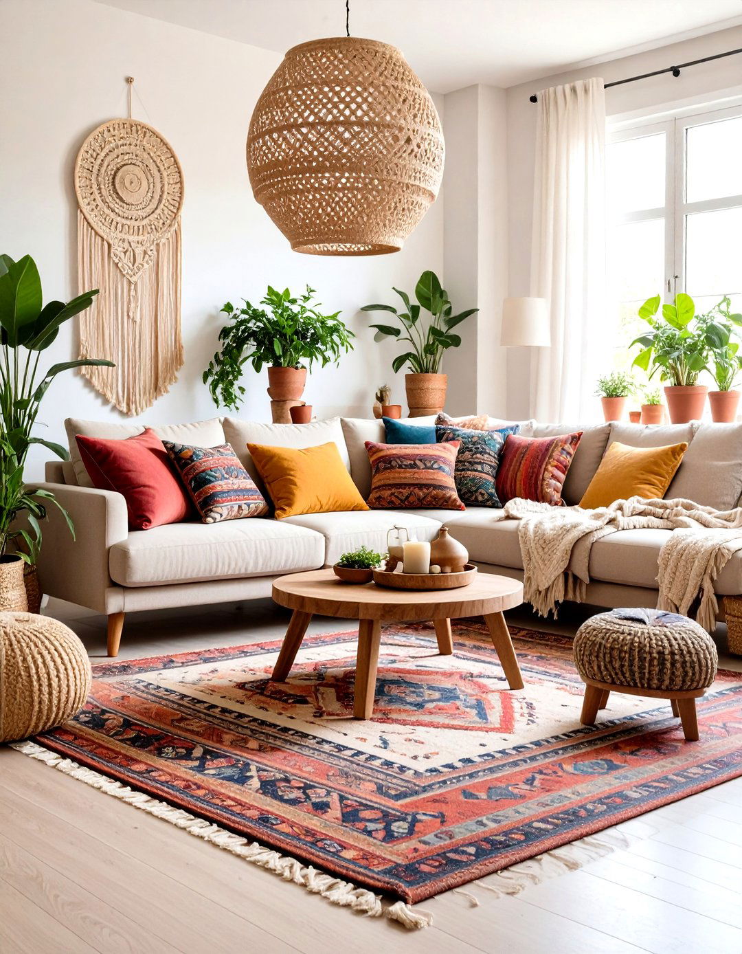Bohemian Eclectic Living Room - 30 home decor ideas for living room