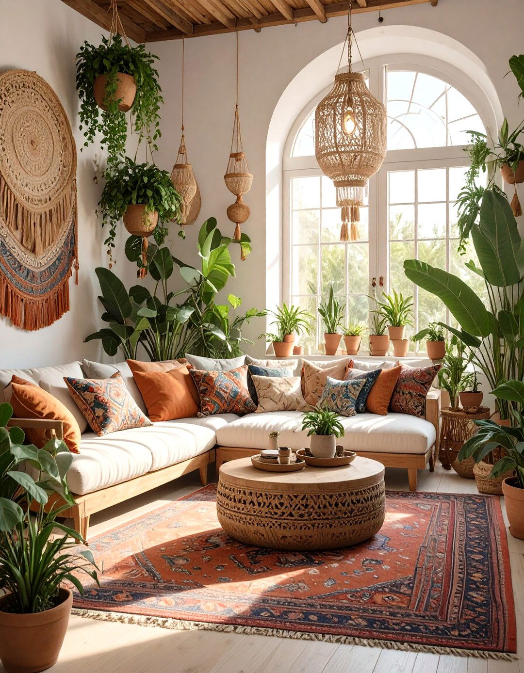 Bohemian Eclectic Patterns and Textures - 30 elements of interior design ideas