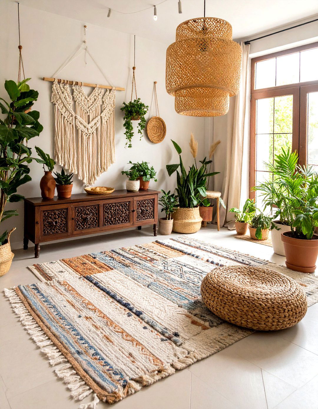 Bohemian Entryway Decor - 30 entryway inspiration