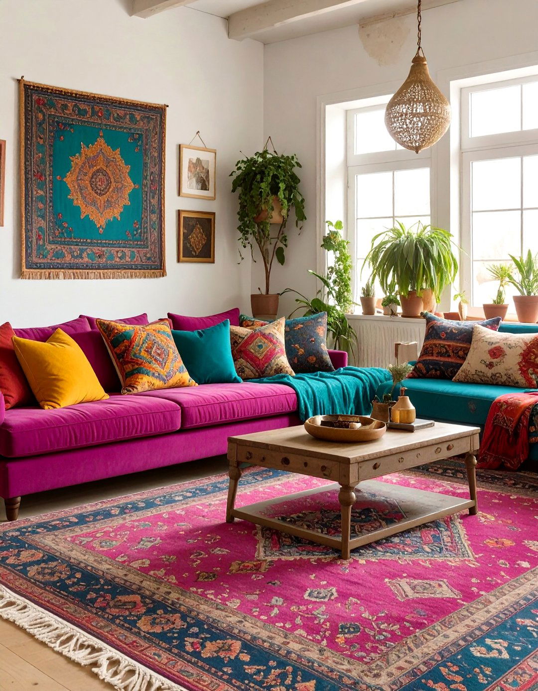 Bohemian Global Bazaar - 30 color scheme ideas