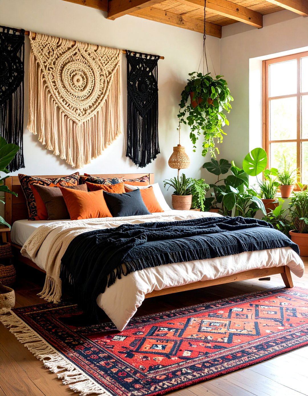 Bohemian Gothic Bedroom - 30 gothic bedroom ideas