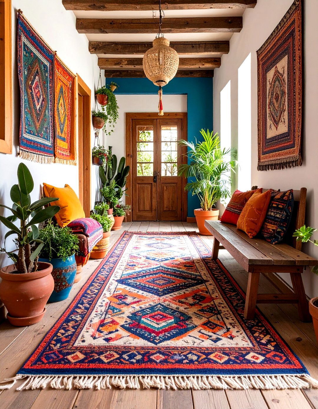 30 Hallway Design Ideas to Transform Your Narrow Paths - We Love Home Blog