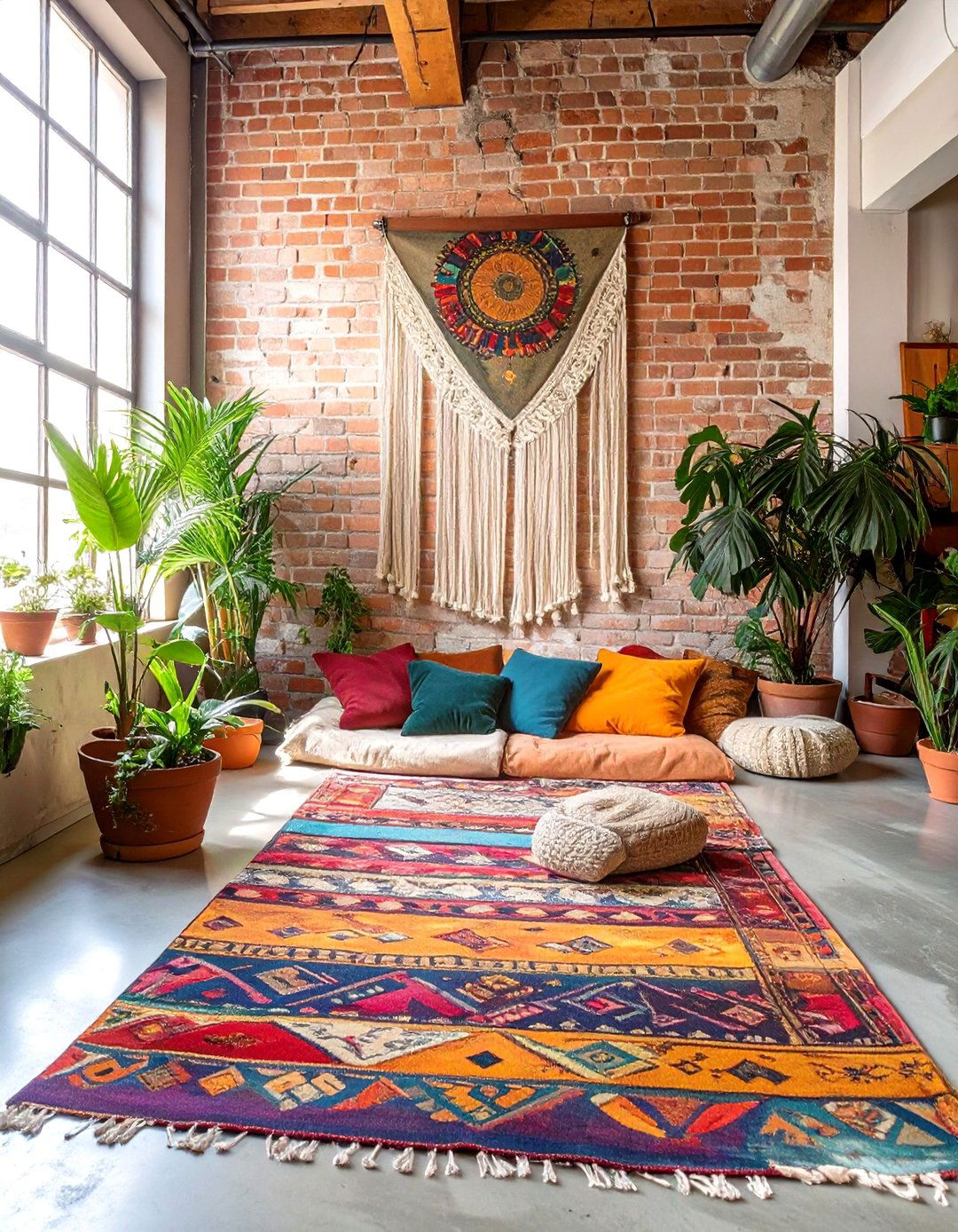 Bohemian Industrial Loft Design - 30 ai industrial loft design ideas