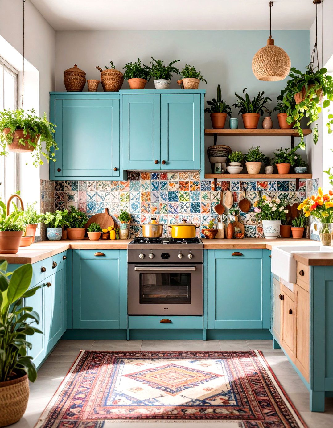 Bohemian Kitchen Style Simulator - 30 kitchen cabinet design software ideas