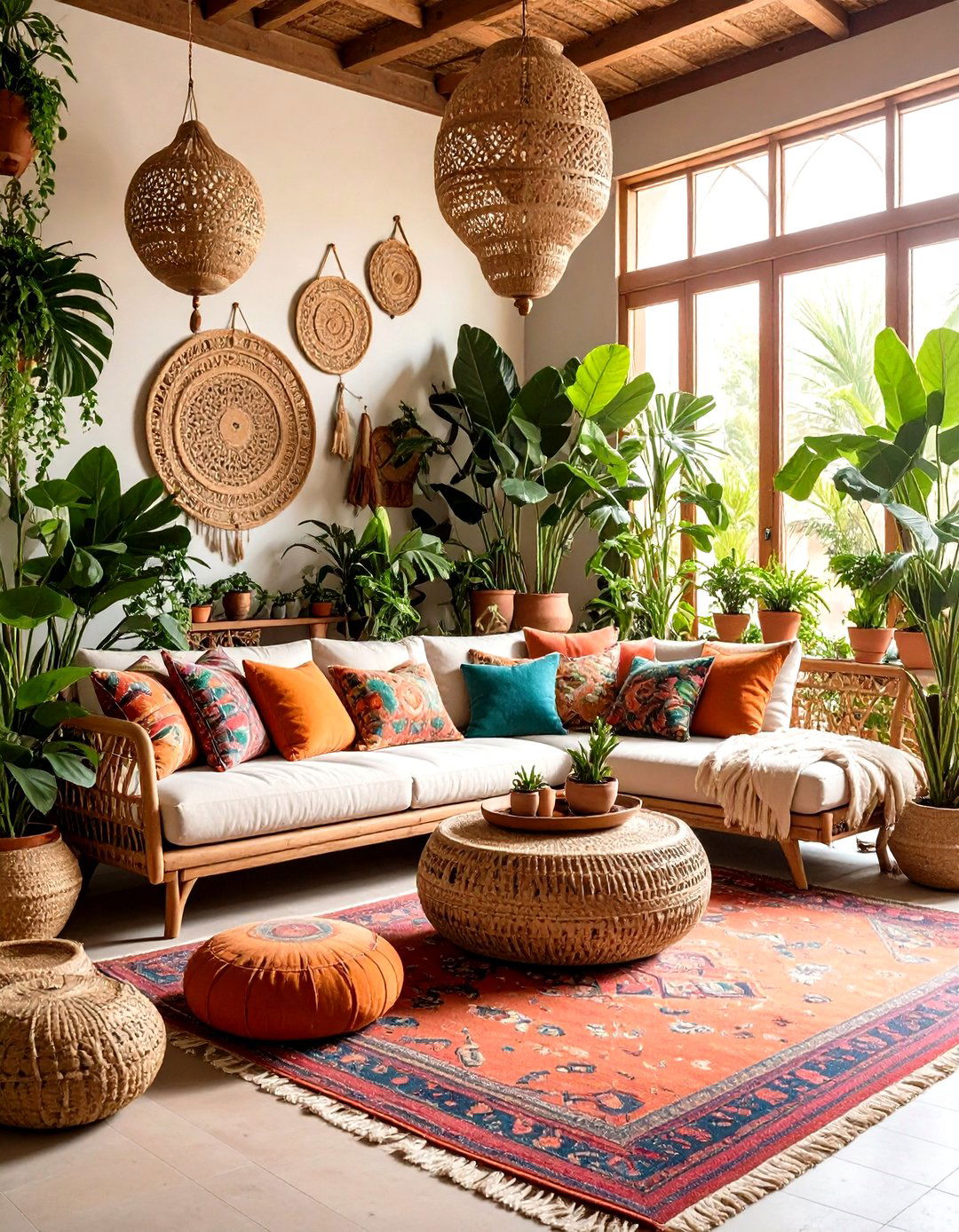 Bohemian Living Room Escape - 30 living room furniture design ideas