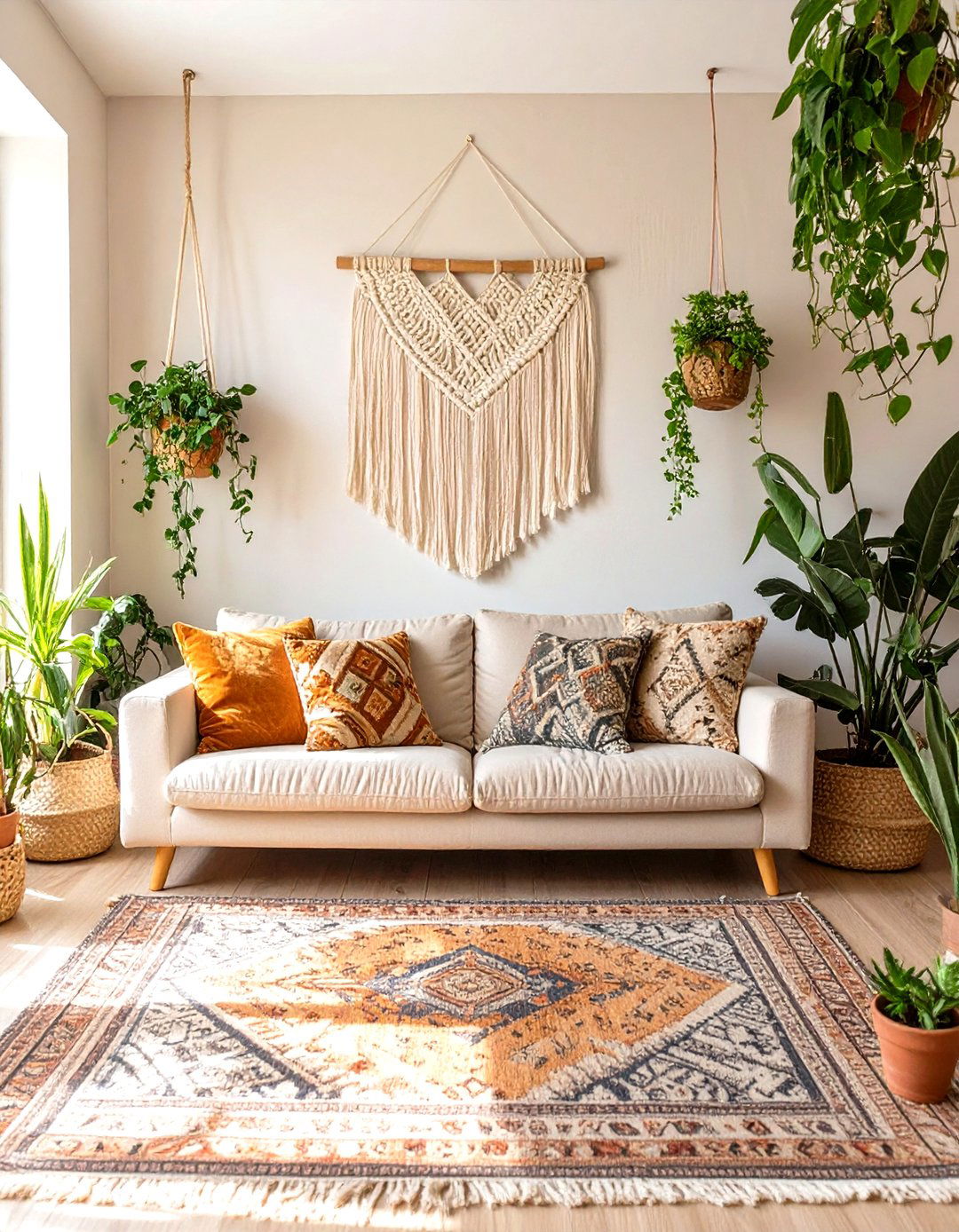 Bohemian Modern Family Room - 30 modern family room ideas