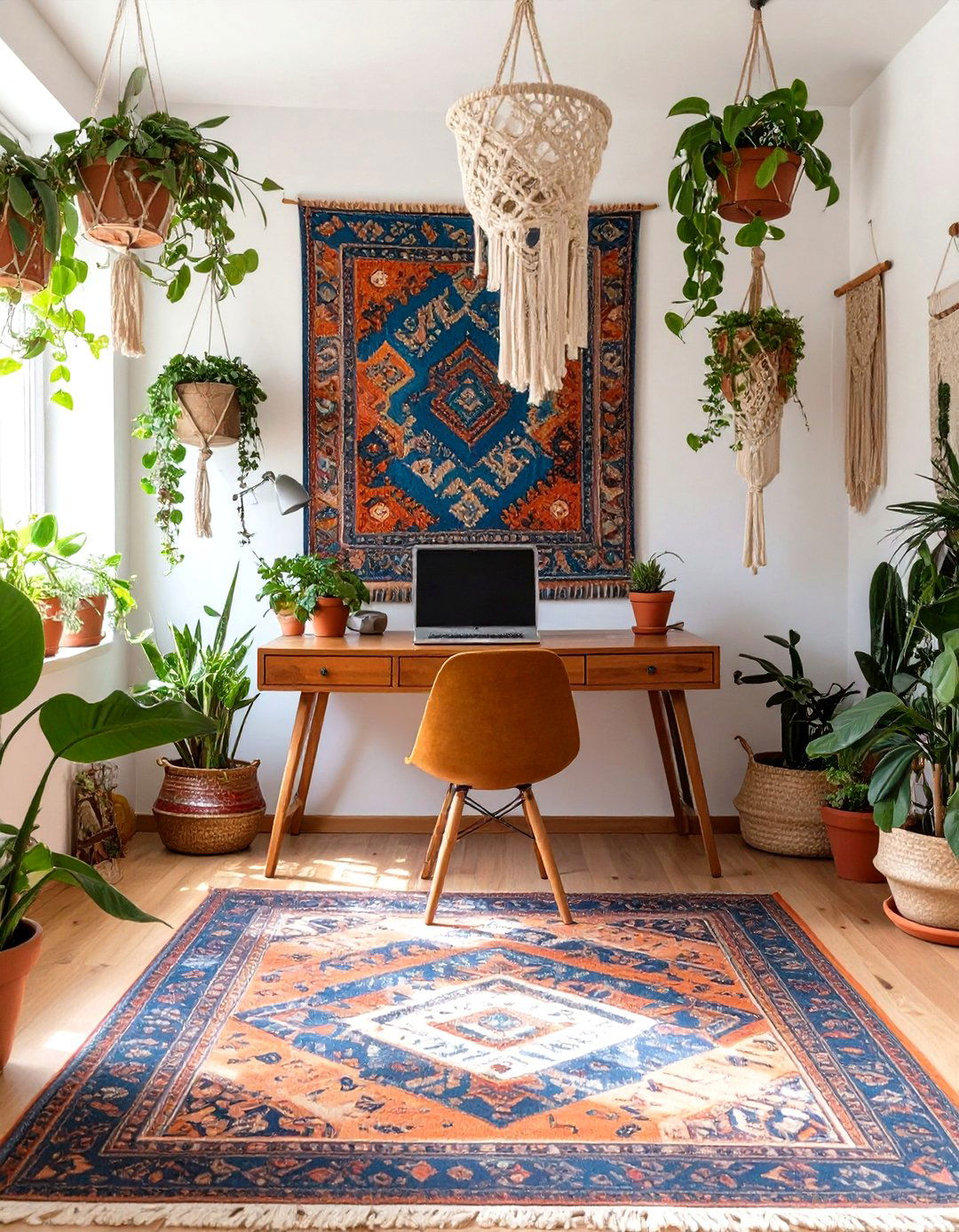 Study Rug Designs 30 Productive Study Interior Design Ideas for Focus - We Love Home Blog