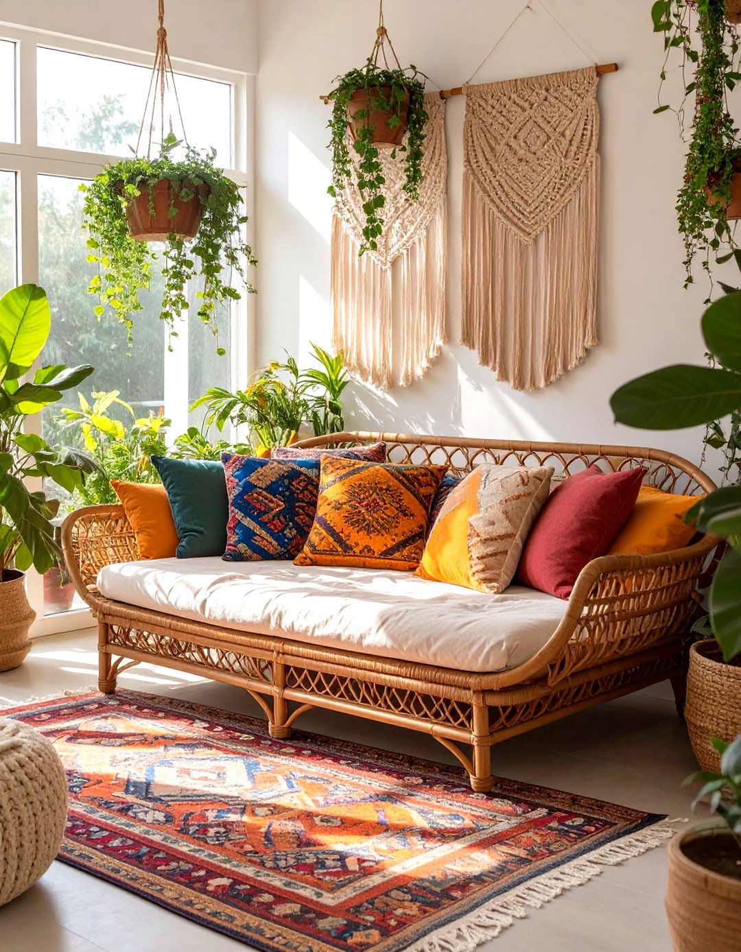 Bohemian Sunroom Sanctuary - 30 interior design blog ideas
