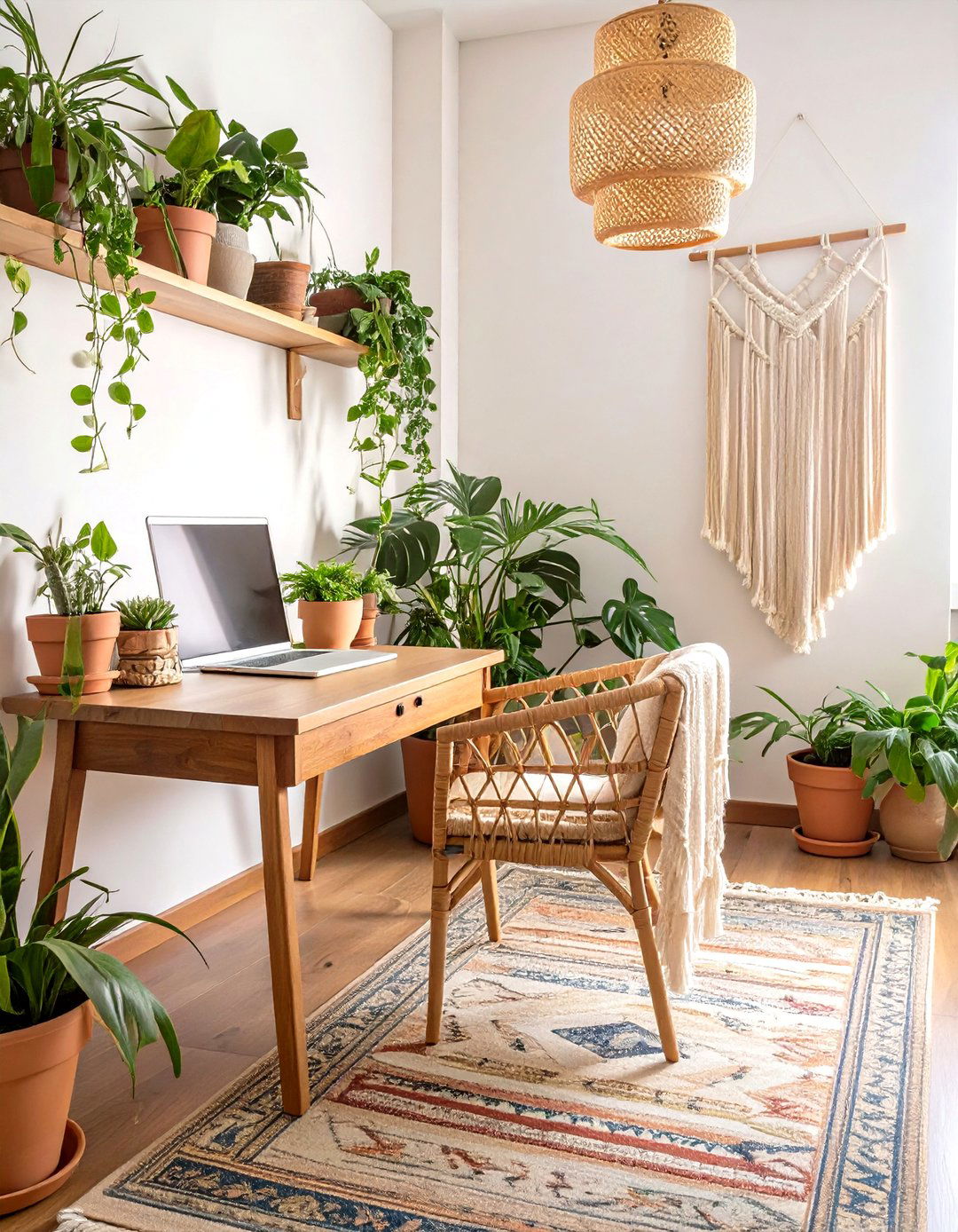 Boho Chic Office - 30 cute office ideas