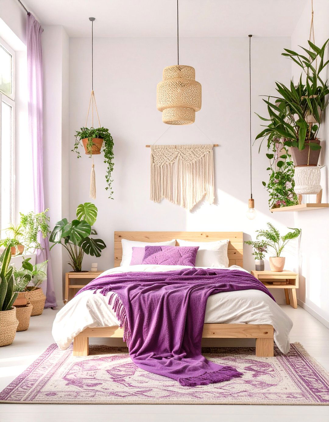 30 Modern Purple Bedroom Ideas for a Bold New Look - We Love Home Blog