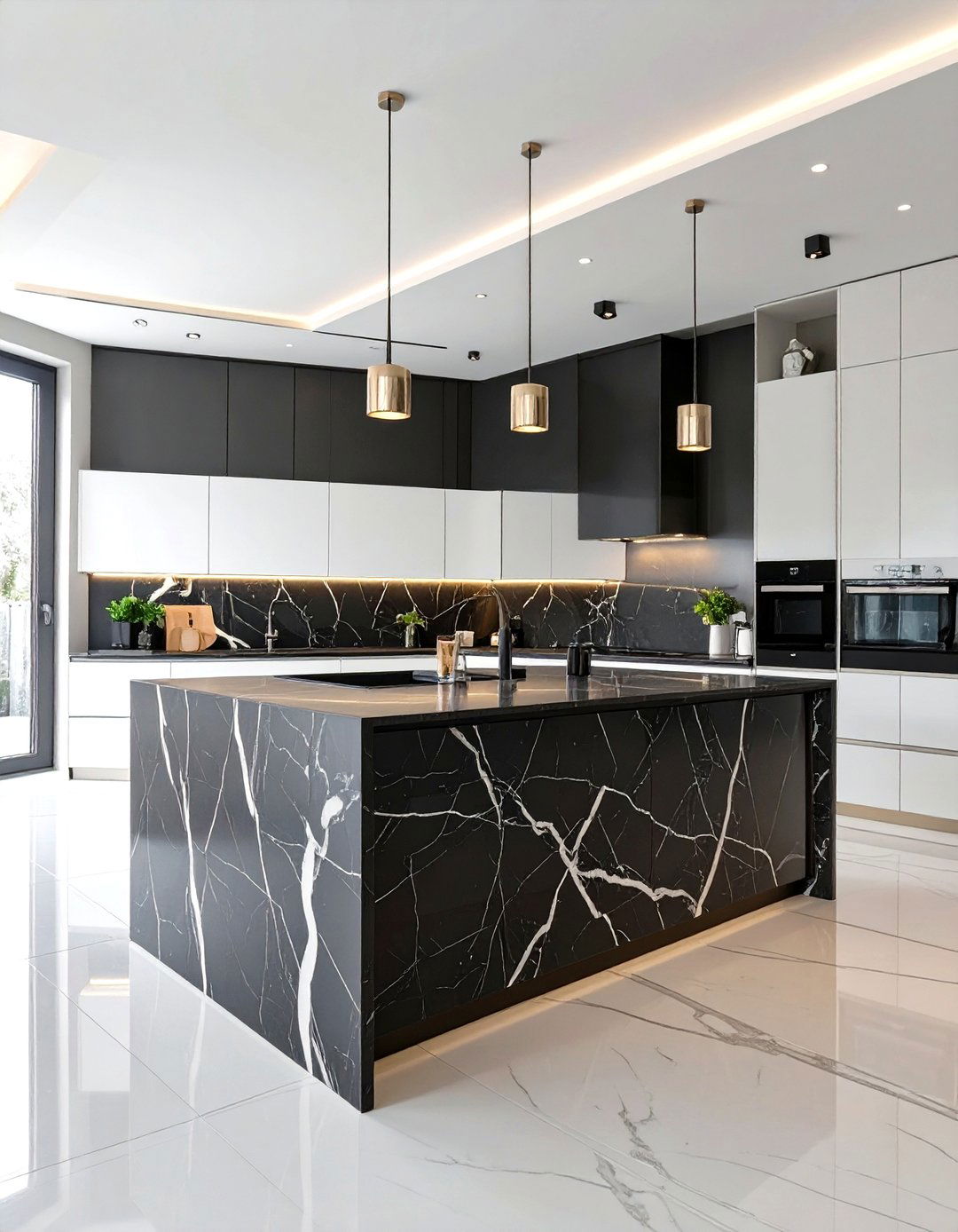 Bold Backsplash Kitchen - 30 contemporary kitchen ideas
