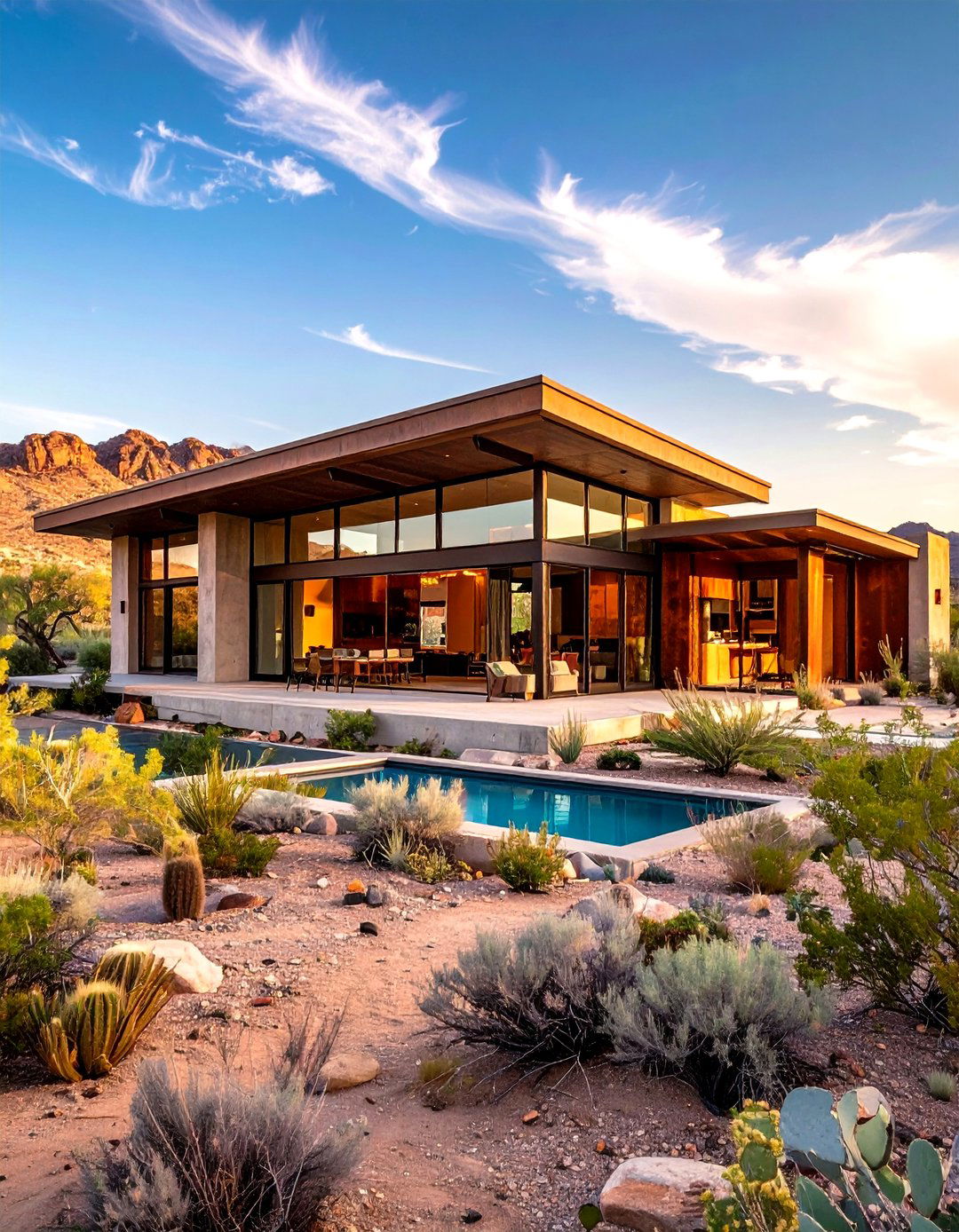 Bold Desert Modernism - 30 exterior home design ideas