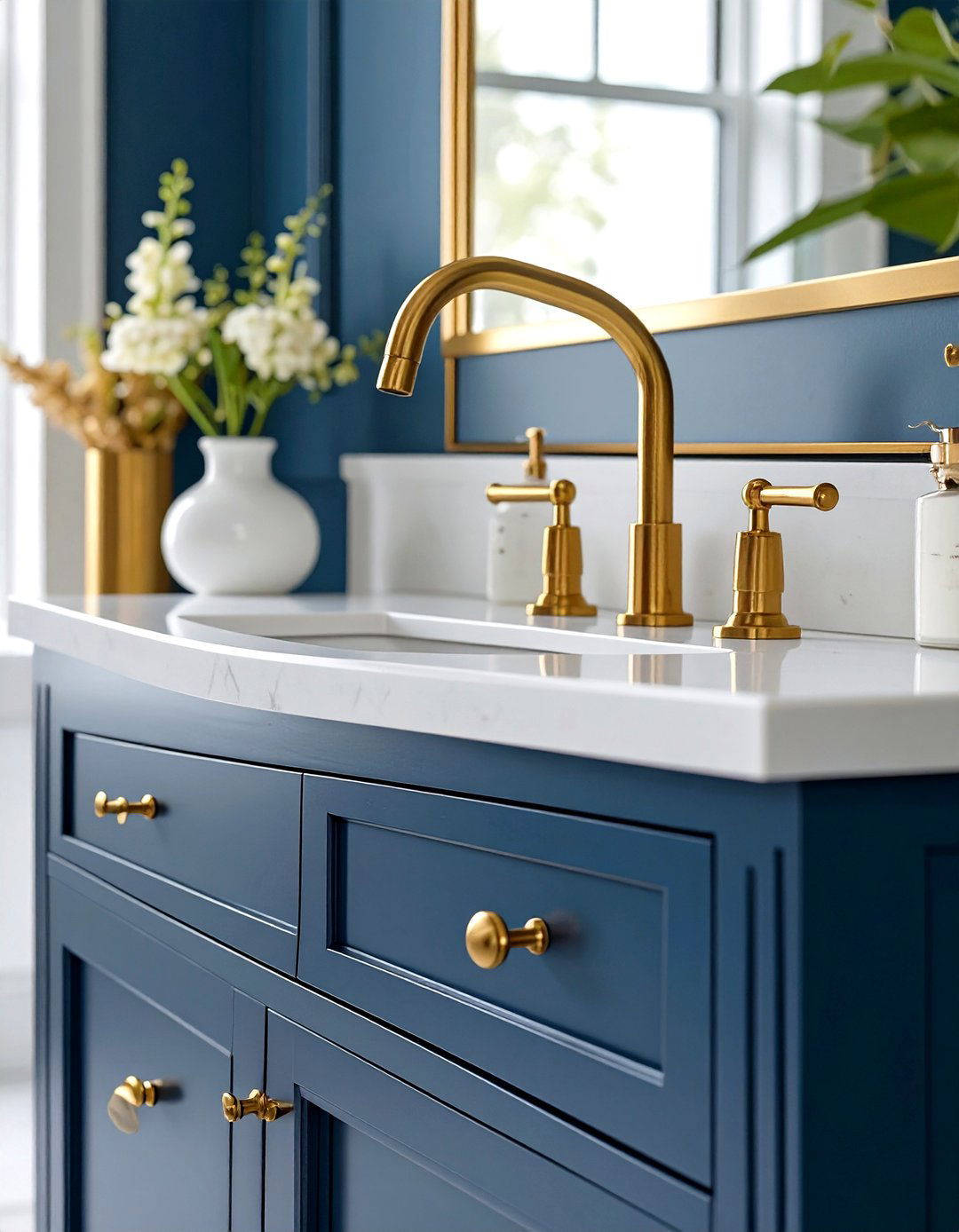 Brass or Gold Fixtures - 30 timeless bathroom design ideas
